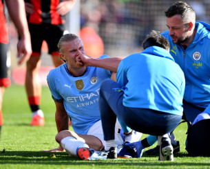 «Σοκ» στη Μάντσεστερ Σίτι με Χάαλαντ - Χάνει τη σεζόν ο Νορβηγός