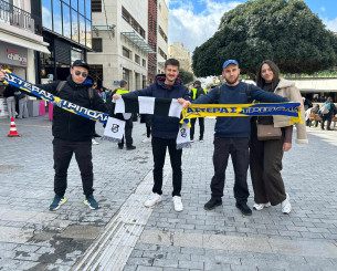 «Ενα μεγάλο ταξίδι, για ένα μεγάλο όνειρο» - Οι οπαδοί του Αστέρα AKTOR κάνουν πάρτι στο Ηράκλειο (vids)