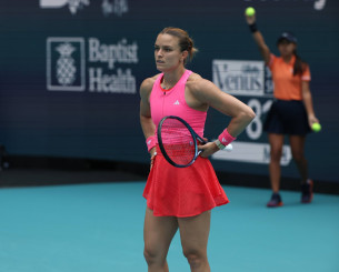 Αποκλεισμός για τη Σάκκαρη στο διπλό του Γουχάν