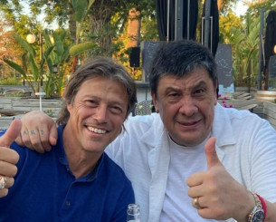 Ο Αλμέιδα συναντήθηκε με τον Μπούργος και η επανένωση ξύπνησε αναμνήσεις από τη Ρίβερ Πλέιτ