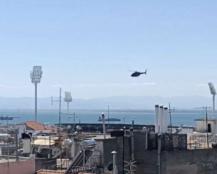 Ο Σαββίδης προσγειώθηκε στην Τούμπα με ελικόπτερο