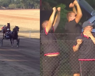 Ο Γιόκιτς πανηγύρισε σαν τρελός τη νίκη του αλόγου του στον ιππόδρομο (video)