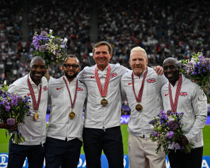 H Βρετανία παρέλαβε το χρυσό μετάλλιο στα 4Χ400 μετά από 28 χρόνια!