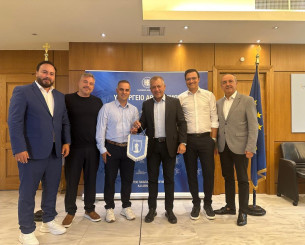 Συνάντηση της διοίκησης της ΚΑΕ Ηρακλής με τον Γιάννη Βρούτση