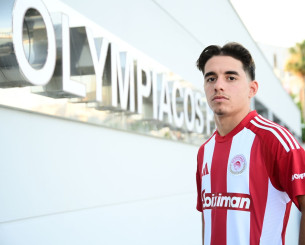 Στον Ολυμπιακό και επίσημα ο Πέτρος Κολοκοτρώνης