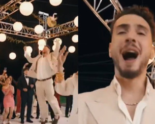 O Σενγκούν «τάπωσε» τη νύφη στο γάμο του αδερφού του (video)