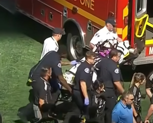 Σοκαριστικός τραυματισμός για Φράι - Έμεινε αναίσθητος και μεταφέρθηκε στο νοσοκομείο (video)