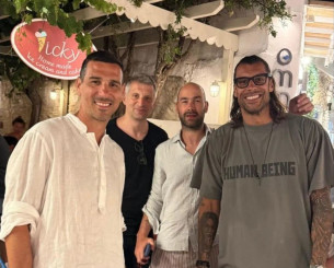 Συνάντηση Θρύλων στην Αντίπαρο: Σπανούλης, Παπαλουκάς, Πρίντεζης και Ζήσης ξανά μαζί! (pic)