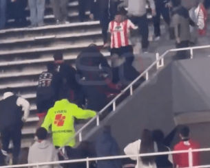 Οπαδοί της Ινστιτούτο πιάστηκαν στα χέρια μεταξύ τους μετά την ήττα από τη Ρίβερ Πλέιτ (video)