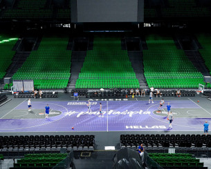 Η πρώτη προπόνηση της Εθνικής στο ΟΑΚΑ ενόψει EuroBasket 2025