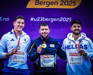 Με Ελλάδα και Κύπρο στο βάθρο της σφυροβολίας ολοκληρώθηκε το Ευρωπαϊκό Κ23