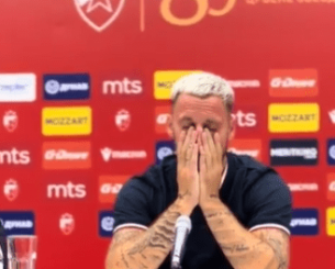 Συντετριμένος ο Αρναούτοβιτς - Ξέσπασε σε λυγμούς: «Υποσχέθηκα στον Μιχαΐλοβιτς ότι θα είμαι εδώ»