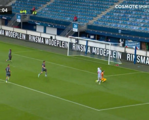 To γκολ που δέχθηκε ο Ολυμπιακός από την Χέρενφεν για το 1-0 (video)