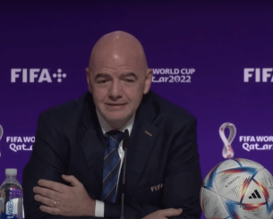 Ινφαντίνο για Ισραήλ: «Η FIFA δεν μπορεί να λύσει γεωπολιτικά προβλήματα»