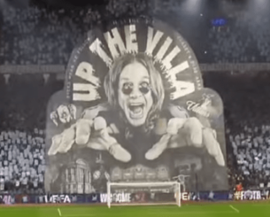 Το απίθανο πανό που είχαν υψώσει οι φίλοι της Άστον Βίλα για τον Όζι Όζμπορν (video)