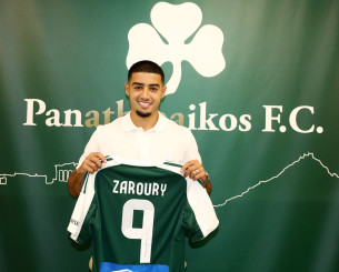 Ανάς Ζαρουρί: «Γι' αυτό πήρα τη φανέλα με το "9", πρώτος στόχος όλων μας το πρωτάθλημα»