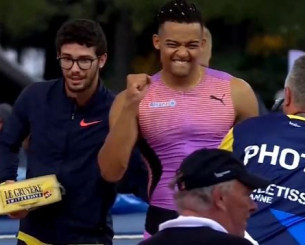 Το δώρο στον Καραλή για τη νίκη του στο Diamond League ήταν ένα... ελβετικό τυρί!