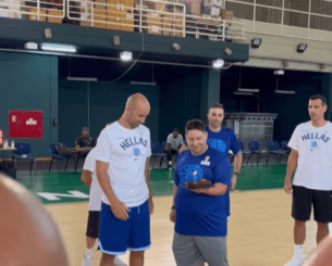 Ο Σπανούλης για τα γενέθλια του ευχήθηκε μετάλλιο με την Εθνική και Euroleague με τη Μονακό (video)