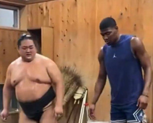 Η... εναλλακτική προετοιμασία του Χατσιμούρα των Λέικερς: Προπονείται με παλαιστή Σούμο (video)