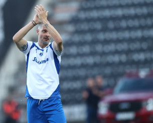 Ο Άγγελος Χαριστέας πρωταγωνιστεί στο βίντεο του Άρη για το βόλεϊ γυναικών