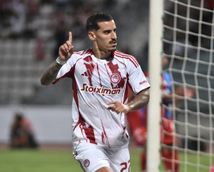 Με «μαγικά» του Τσικίνιο ο Ολυμπιακός πέρασε απ' τον Βόλο και έκανε το 2/2 στη Super League