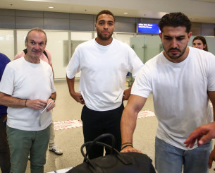 «Πάτησε» Αθήνα για λογαριασμό του Παναθηναϊκού ο Σίριλ Ντέσερς - Το βίντεο του Athletiko