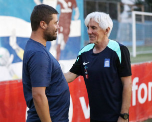 Παρουσία Μάκη Γκαγκάτση η προπόνηση της Εθνικής Ελλάδας