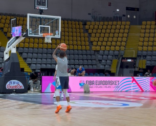 On fire ο Ντόρσεϊ στην προπόνηση της Εθνικής (video)