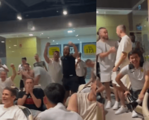 Έξαλλοι πανηγυρισμοί των παικτών της Καϊράτ επειδή κληρώθηκαν με την Ρεάλ Μαδρίτης (video)