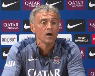 «Ίσως υπάρχει πρόβλημα με τον υπολογιστή» - Το καυστικό σχόλιο του Λουίς Ενρίκε για την κλήρωση της Παρί στο Champions League