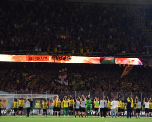 Εξαντλήθηκαν σε χρόνο-ρεκόρ τα εισιτήρια από τους οπαδούς της ΑΕΚ ενόψει Φιορεντίνα