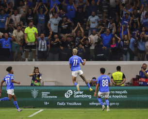 Οι τρελοί πανηγυρισμοί για την μεγάλη πρόκριση της Πάφου στη League Phase του Champions League