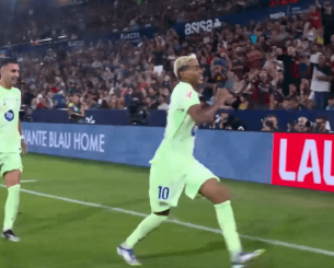 Επική ανατροπή κι απόδραση για την Μπαρτσελόνα από την έδρα της Λεβάντε