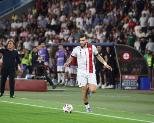 «Σβηστά» η Γεωργία, επικράτησε 3-0 της Βουλγαρίας με «μπροστάρη» Κβαρατσκέλια