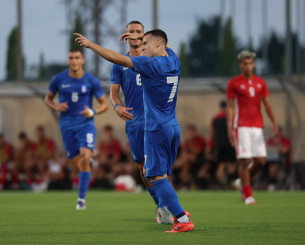 Σαρωτική η Εθνική Ελπίδων στην πρεμιέρα των προκριματικών του Euro U21 με πεντάρα στη Μάλτα