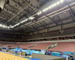 Άνοιξε και η πάνω κερκίδα στην Xiaomi Arena: Πάνω από 6.000 οι Λιθουανοί φίλαθλοι