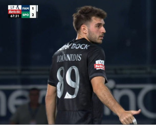 Αποθέωσε Ιωαννίδη και Βαγιαννίδη ο προπονητής της Σπόρτινγκ: «Χαίρομαι που μπορώ να βασίζομαι και στους δύο»