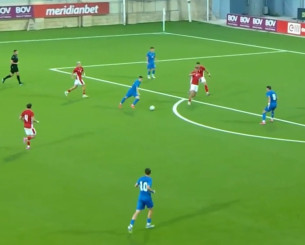 Γκολάρα Πνευμονίδη για το 0-1 της Κ21 της Ελλάδας στη Μάλτα (video)