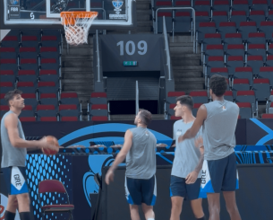 Πάτησε παρκέ στην Xiaomi Arena η Εθνική ομάδα: Το video του Athletiko από το πρώτο ξεμούδιασμα