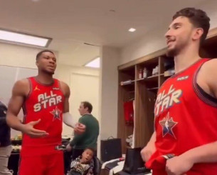 Τότε που ο Αντετοκούνμπο ήταν συμπαίκτης με τον Σενγκούν - Η συζήτησή τους στα... τουρκικά (video)