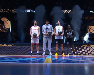 Ούτε βλέμμα, ούτε χειραψία Αντετοκούνμπο και Σενγκούν στην απονομή βραβείων