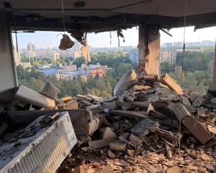 Οι Ρώσοι χτύπησαν το σπίτι του Σουντάκοφ στην Ουκρανία - Ήταν μέσα η οικογένειά του (video)