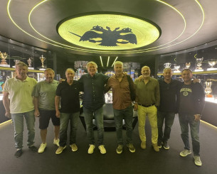 Ο μύθος της ΑΕΚ, Χόκαν Σάντμπεργκ επισκέφθηκε το Μουσείο της Ένωσης στην «OPAP Arena»