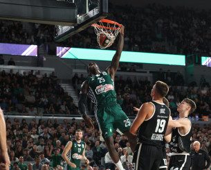 Πέρασε τους αμυντικούς της Παρτίζαν σαν... κώνους και κάρφωσε με μανία ο Ναν (video)