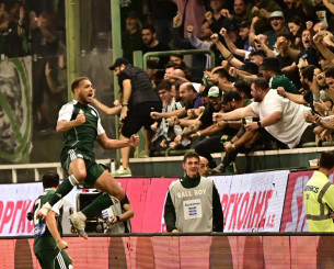 Το γκολ του Ντέσερς που άνοιξε το σκορ για τον Παναθηναϊκό (video)