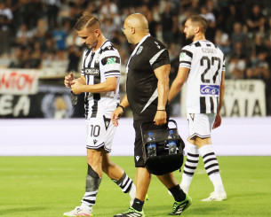 Πλήγμα για τον ΠΑΟΚ: Νοκ άουτ ο Πέλκας για όλα τα παιχνίδια μέχρι την διακοπή, λόγω θλάσης