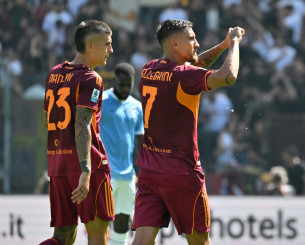 Ο Πελεγκρίνι έβαψε «κόκκινο» το «Derby della Capitale» - Ντεμπούτο για Τσιμίκα