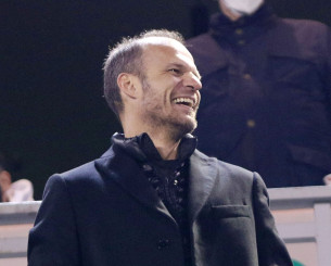 Ο Άγγελος Μπασινάς στο πλευρό της Εθνικής ομάδας (video)