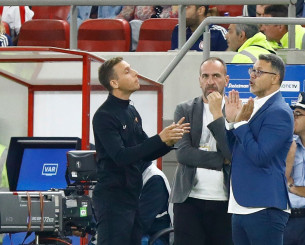 «Το είδαμε στο τάμπλετ, έλα να το δεις»: Ποιος κάλεσε τον διαιτητή να δει τη φάση του γκολ του Λεβαδειακού