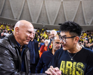 Γκάλης στην ΕΡΤ: «Καλωσορίζουμε τον νέο ιδιοκτήτη στην Αρειανή οικογένεια» (video)